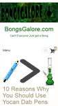 Mobile Screenshot of bongsgalore.com